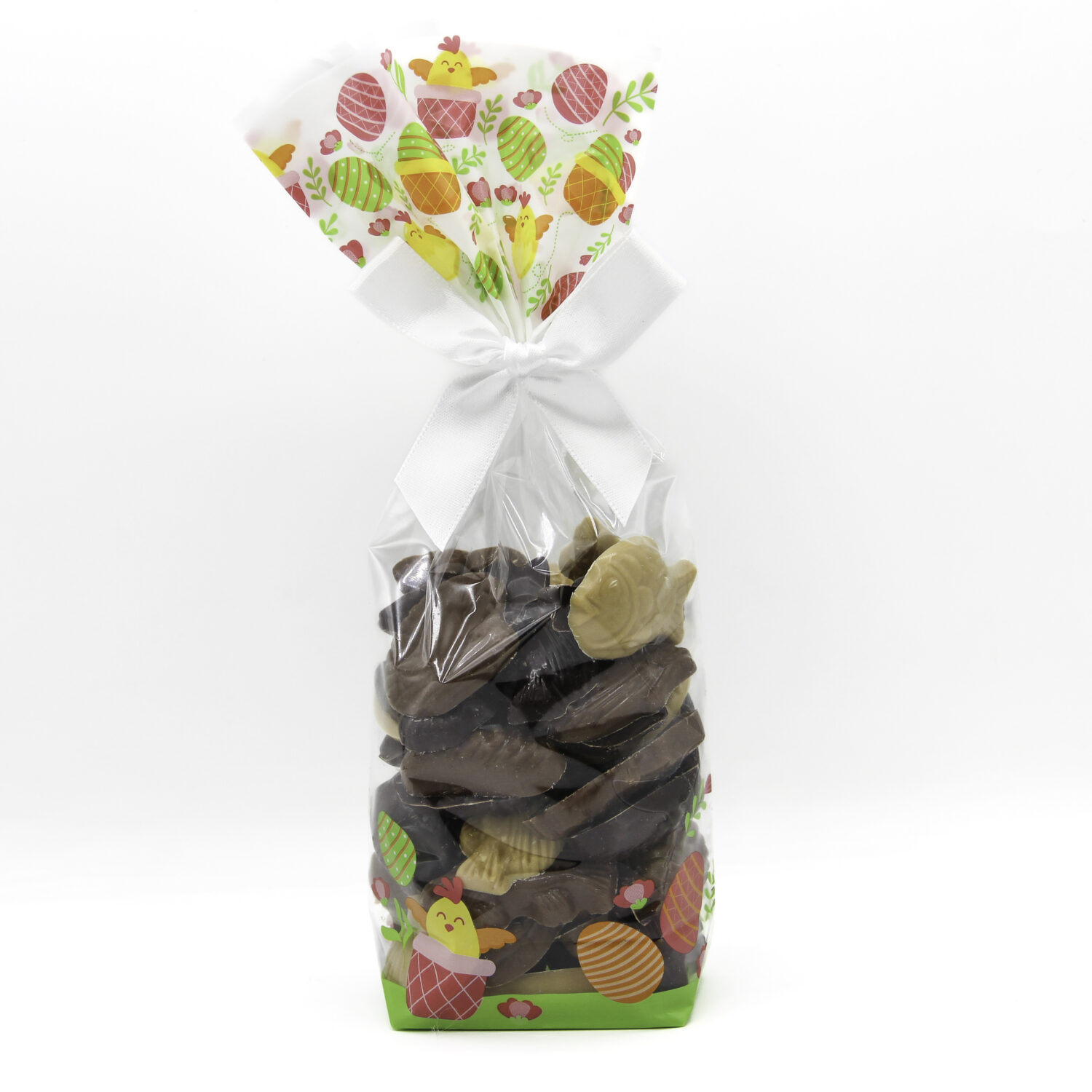 Friture Pâques chocolat lait noir blanc blond