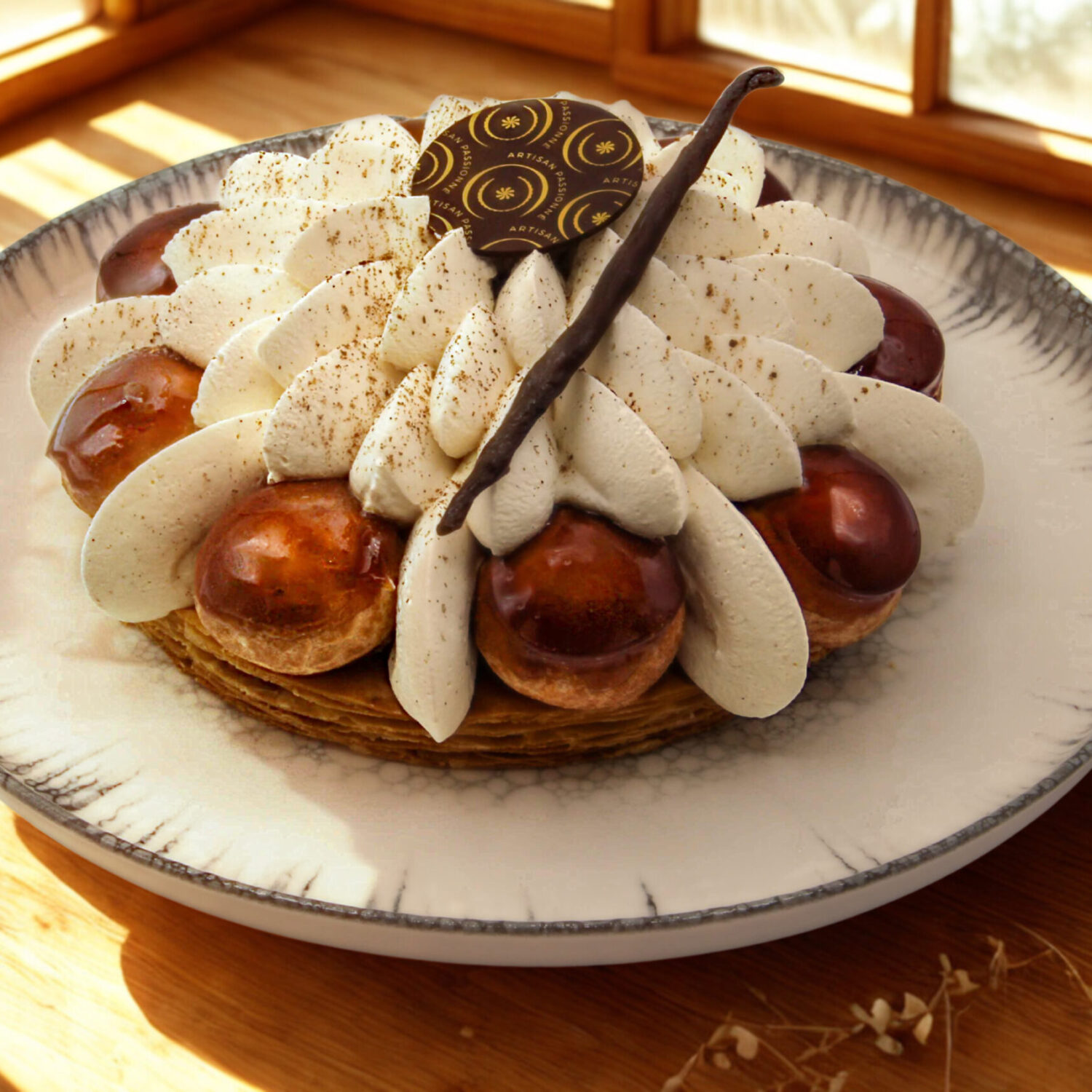 Saint-Honoré à la crème chantilly grand classique d’Artisan Passionné