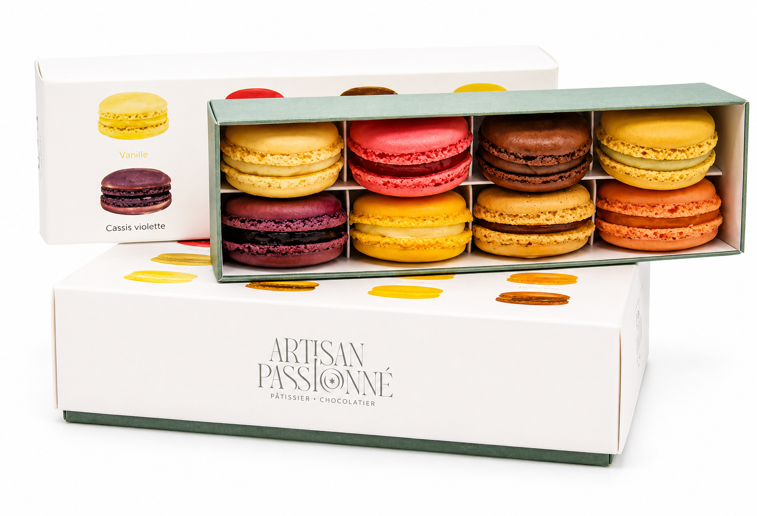 Macarons 8 pièces