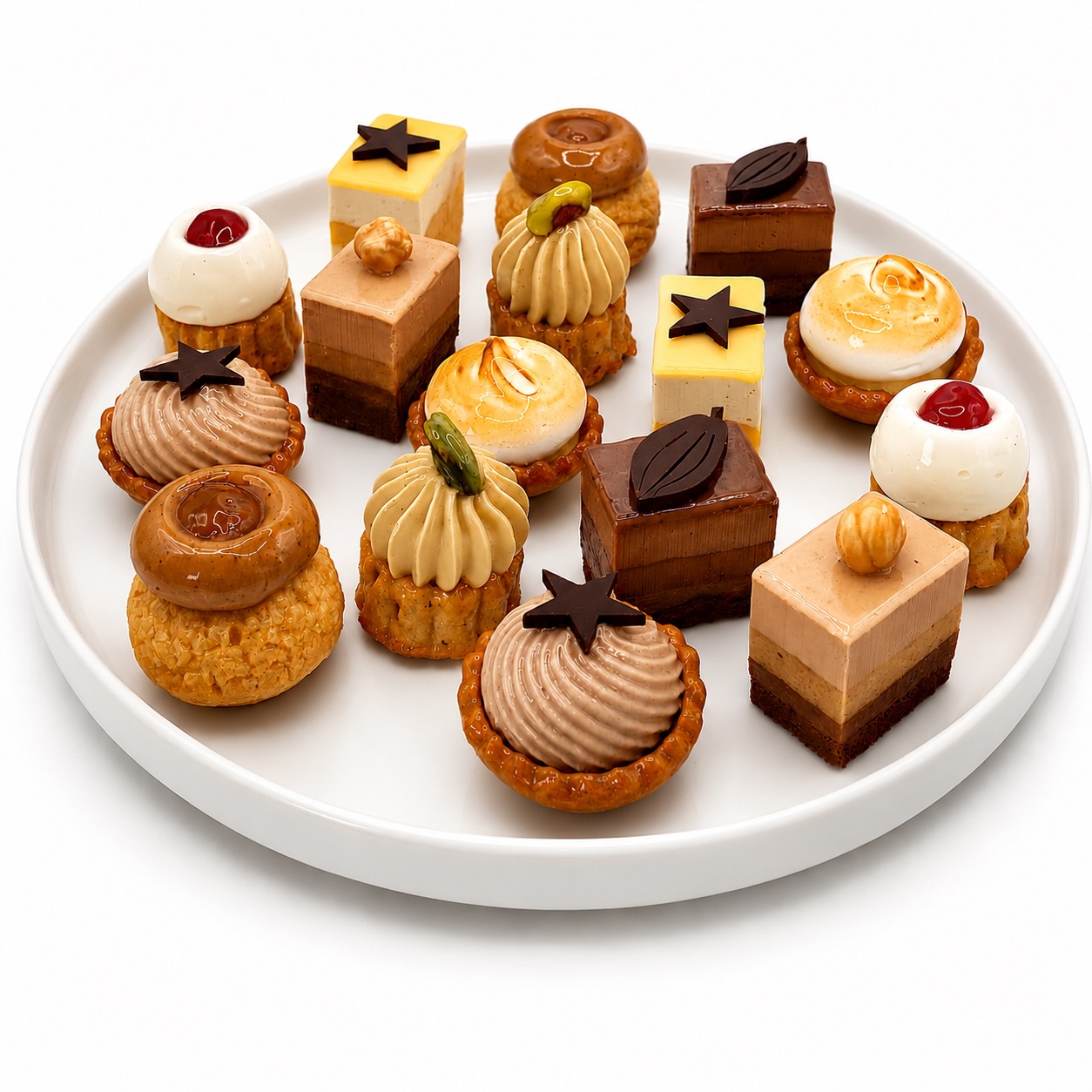 Plateau de 16 mignardises