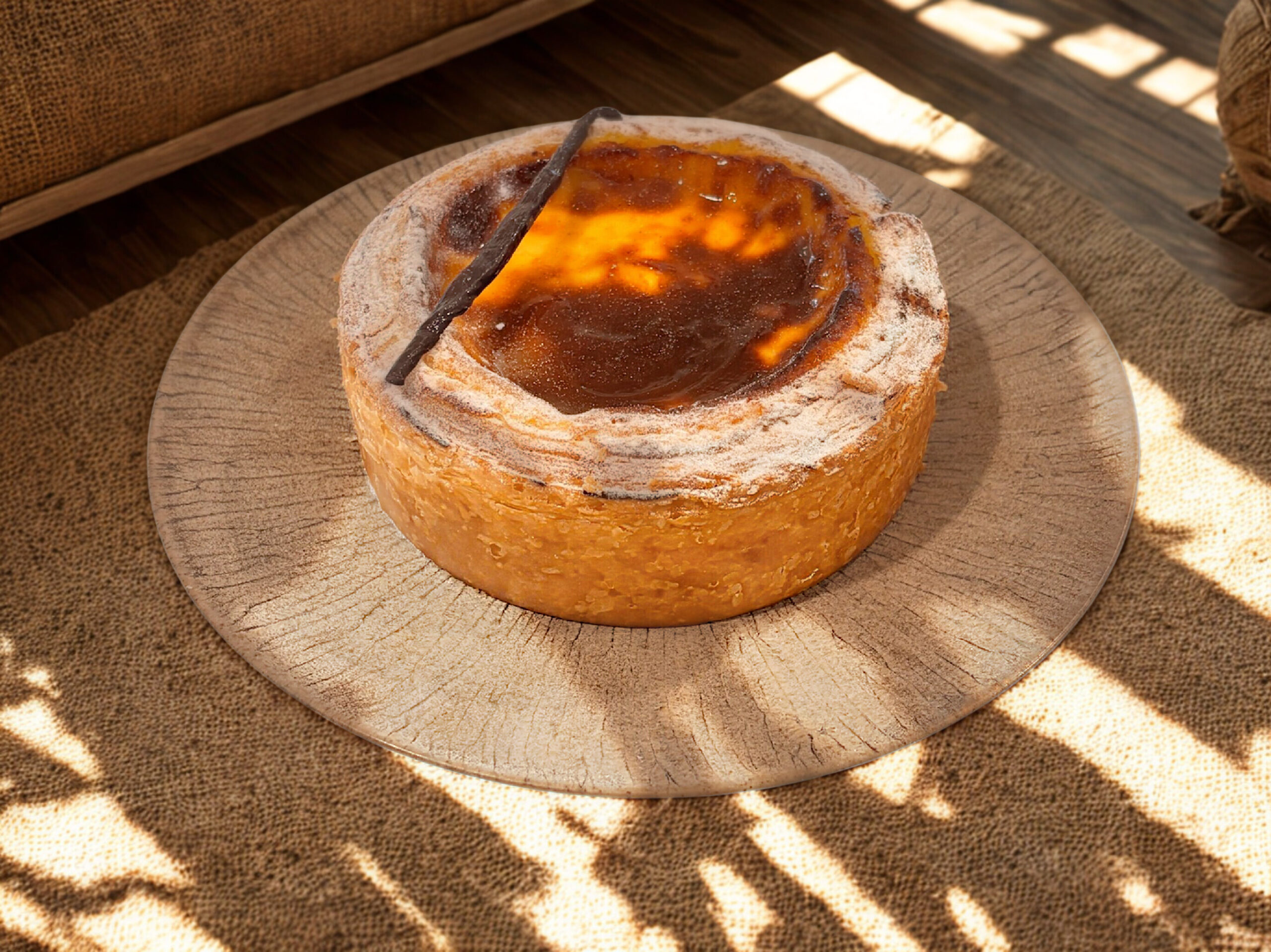 Flan à la vanille de Madagascar