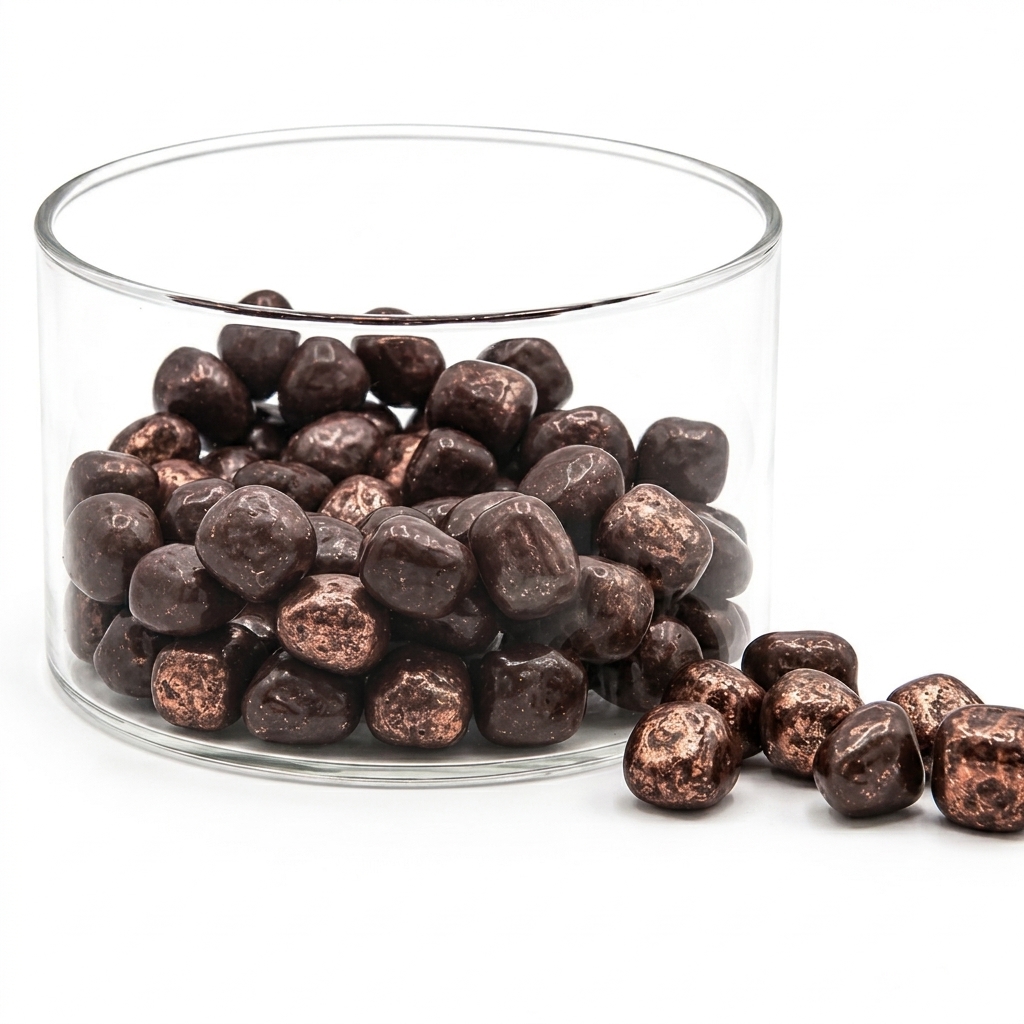 dragéifiés caramel et chocolat noir