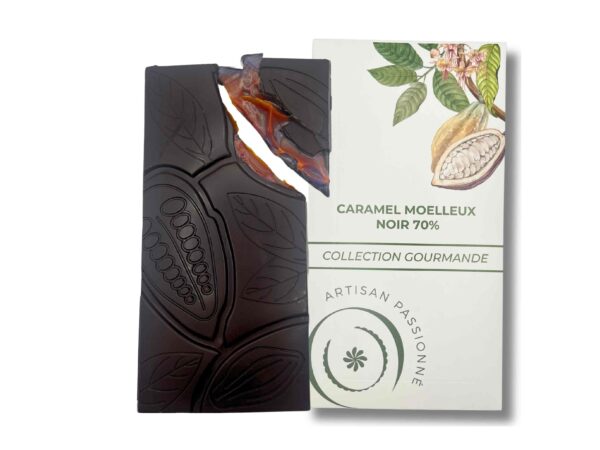 Tablette caramel moelleux noir