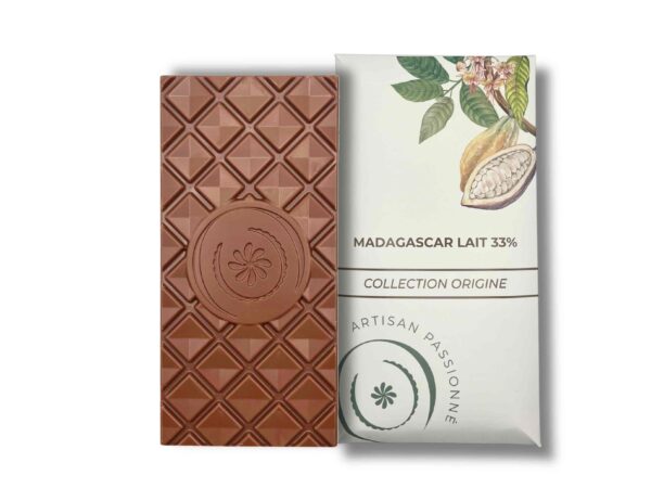 Tablette Madagascar Lait 33% – Image 2