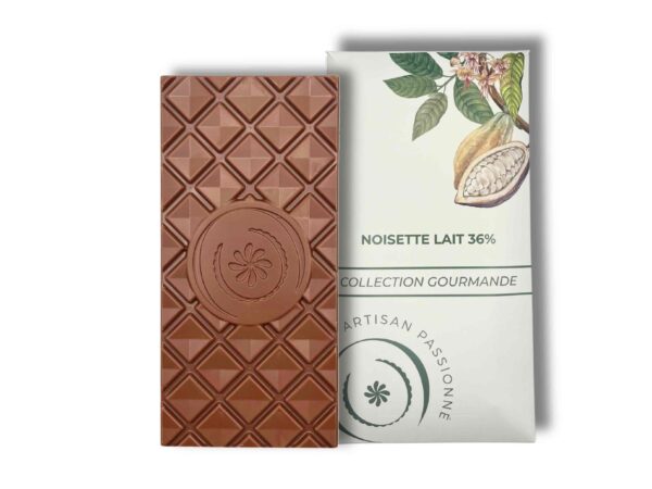 Tablette noisette lait 36% – Image 2