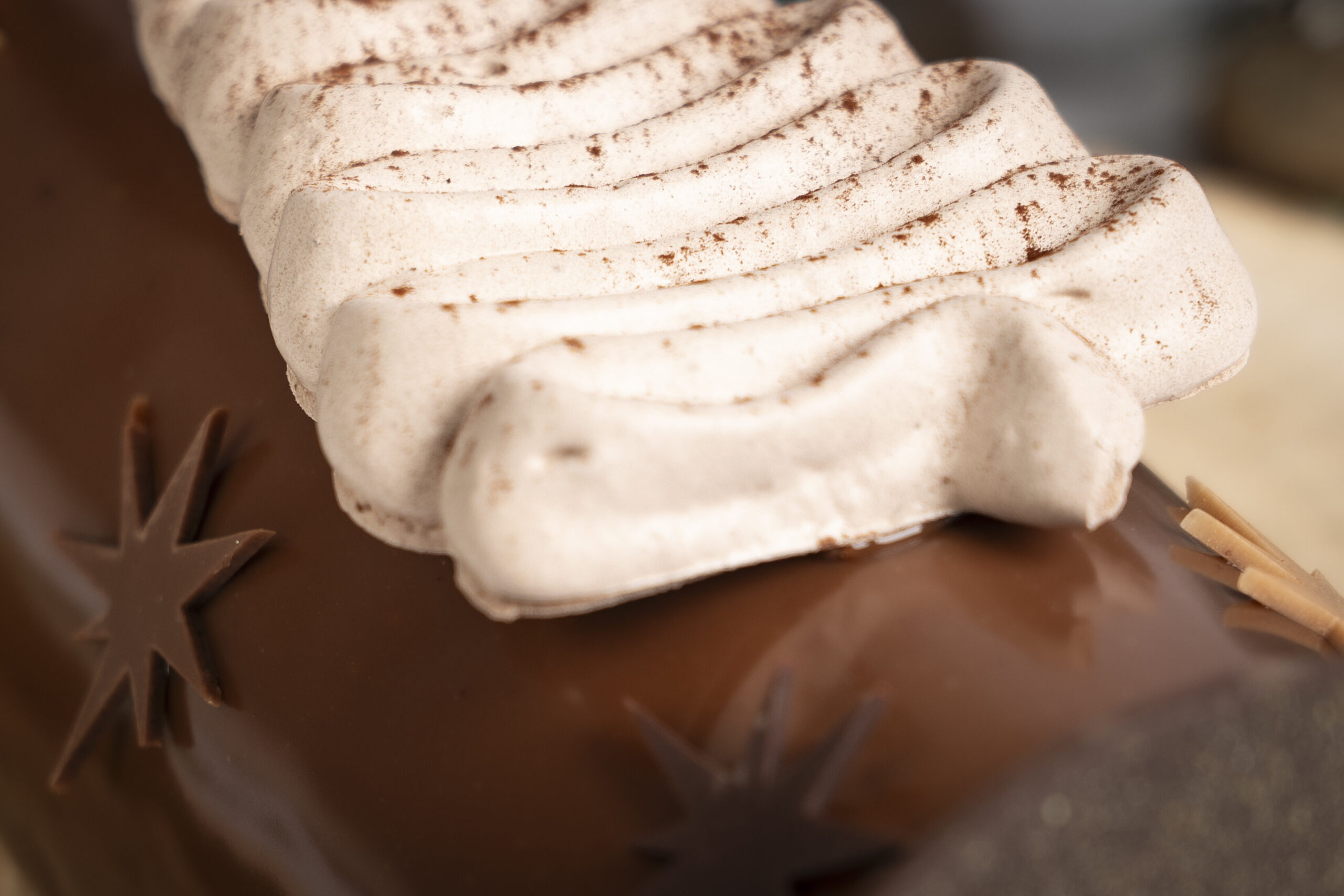 Bûche glacée chocolat lait/noisette – Image 2