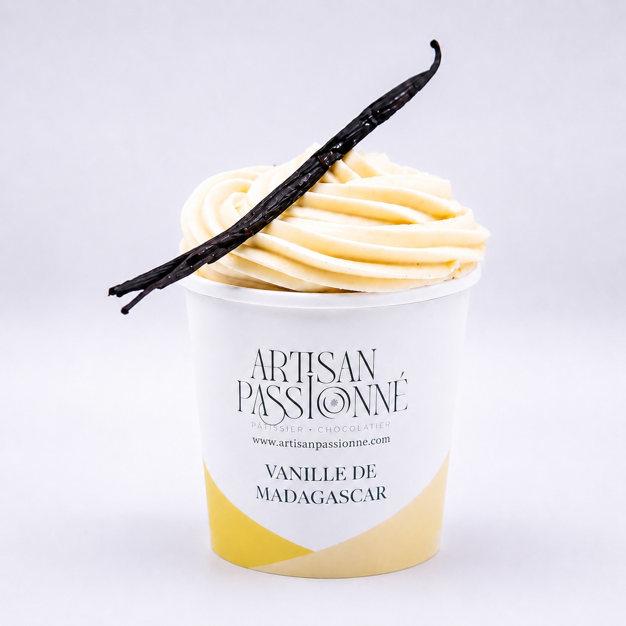 Glace Vanille de Madagascar 1/2 litre