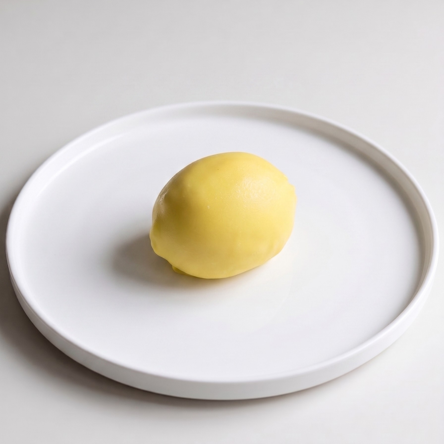 Trompe l'oeil glacé au citron