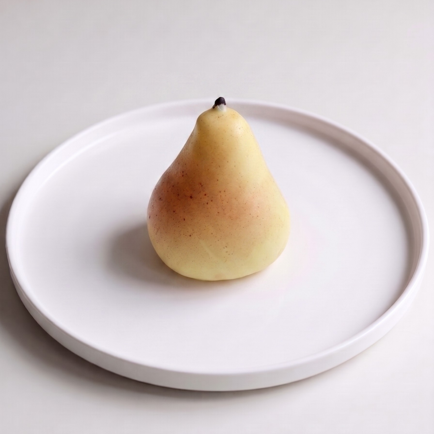 Trompe l'oeil poire glacée